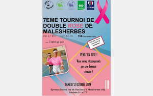 Tournoi double MALESHERBES